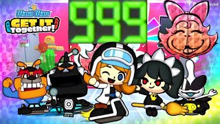 SUPER HARD 999 MAX SCORE (Crew of 5, w/ Mona) | WarioWare: Get It Together! (Tie WR)