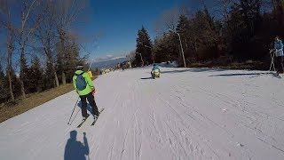 4K Ski Downhill Bansko gopro footage