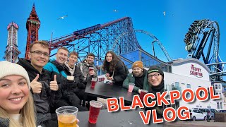 CHAOS at Blackpool Pleasure Beach | VLOG