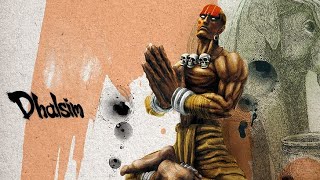 Street Fighter 2 CE Rapid Battle Arcade Mode with Dhalsim