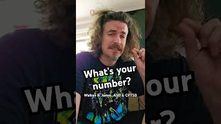 What's your number?  Walton B. James, ASD & CPTSD #WaltonBigfootJames #autism #cptsd #shorts #short