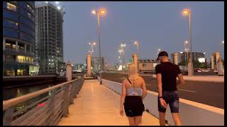 The Floating Bridge / Late Afternoon Walking