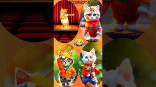 cats Funny dance comptetion😂 patali kamariya mory 😂🤓 #cat #funny #dance #youtubeshorts #cat