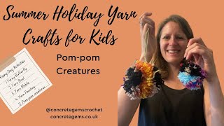 Pom-Pom Pals: Create Adorable Creatures with Yarn!