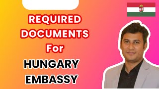 Required documents for Hungary student visa!! Student visa in Hungary from Bangladesh.