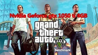 GTA 5 nvidia gtx 1050 ti i7 7700hq benchmark