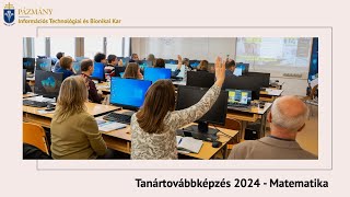 Tanártovábbképzés 2024 - Matematika