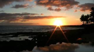 Sunset on the beach