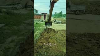 Awesome Excavator Operator Skills - Excavator Operator With Highly Precise Skills  EP135 #Shorts