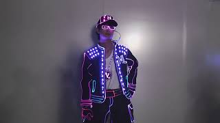 Future creative led tron dance costume