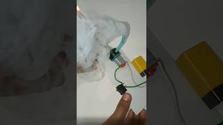 Smoke machine 🚬 how to make at a home DC #motor  9 volt #battery se fan kaise banaye #battery#smoke