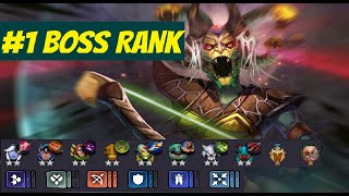 #1 BOSS RANK| Medusa Rapier| 6 Hunter 4 Vigilant 3 Warriors build