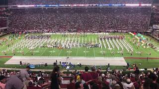 Halftime Show at USC Band Day featuring (among others) the Georgetown Marching Band