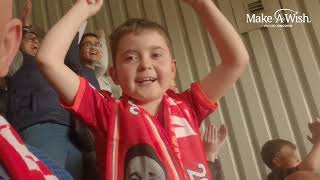 Archie's wish 'to go and see Liverpool F.C' is granted! | World Wish Day | Make-A-Wish UK