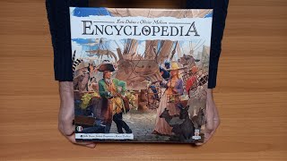 Unboxing di Encyclopedia - gioco da tavolo