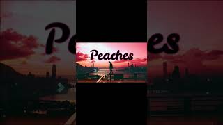 Justin Bieber - Peaches (Slowed & Reverb) ft. Daniel Caesar, Giveon #shorts