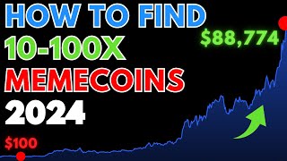 How to Find Next 10x-100x Crypto Meme Coin in 2024