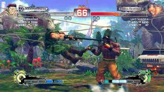 Ultra Street Fighter IV battle: Rolento vs Dee Jay