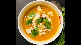 Pumpkin & Sweet Corn Soup - Vegetarian/Vegan, Simple, Healthy, Air Fryer and Instant Pot