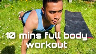 10 minutes full body workout during lockdown ( level 2 )