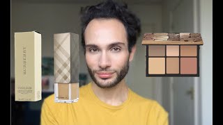 Burberry Fresh Glow Foundation SPF 15 || Smashbox The Cali Contour Palette Review