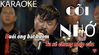 [KARAOKE] Cõi Nhớ - Quang Lập BEAT TONE NAM