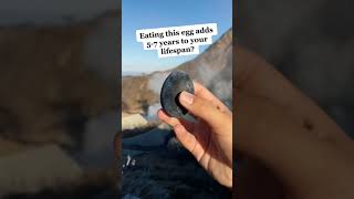 Can this black Egg in Japan increase your lifespan?? #japan #shorts