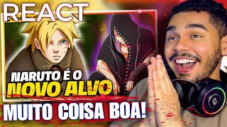 REAGINDO a "NARUTO É O NOVO ALVO EM BORUTO TWO BLUE VORTEX! BorutoTBV Cap 5"