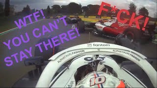 Pierre Gasly & Guanyu Zhou Tangle at Imola Sprint 2022 Full Team Radio