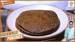 Buckwheat Pancakes Without Soda And Baking Powder | Buckwheat Pancakes Recipe | Home Cook Sudha