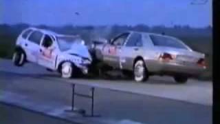 Mercedes Benz S-Class Crash Test