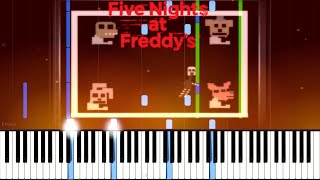 Nowhere To Run - OST FNAF 6 [Synthesia Piano Cover]