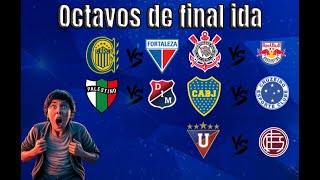 🏆COPA SUDAMERICANA  2024 PARTIDOS de IDA🔥 OCTAVOS de FINAL 👑 ANALISIS Y PREDICCIONES