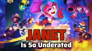 Using Janet in Duo Showdown | Check out last Battle | Brawl Stars