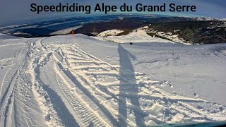 Speedriding Alpe du Grand Serre