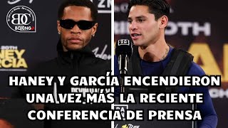 DEVIN HANEY Y RYAN GARCÍA CARA A CARA EN CONFERENCIA DE PRENSA ¡INSULTOS AL 100% Y MUCHO MÁS!