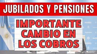 ✅ ATENCION JUBILADOS 👉🏼 IMPORTANTE CAMBIO EN LOS COBROS DE HABRES