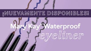 Mary Kay Waterproof Eyeliner | 4 tonos mates supersaturados