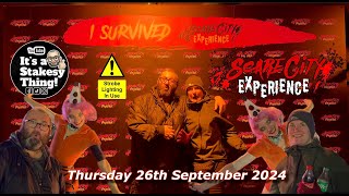 Scare City Experience VIP Launch night Thursday 26th September 2024 Trailer #itsastakesything