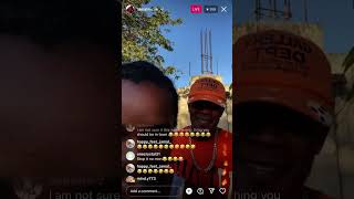 Jamal went live and sing a few songs for his fans