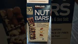 Costco “ Kirkland Nut Bars” review