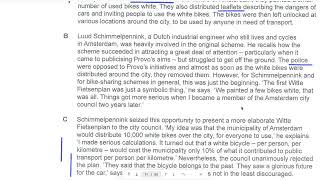 LIVE - IELTS 14 - Test 1 - Reading Passage 2 - The growth of bike-sharing schemes around the world