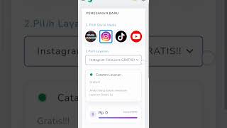 Cara tambah followers instagram gratis.