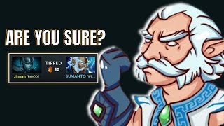 Zeus Got Tip? PA kidding me? | Dota 2 #dota2 #dota2gameplay