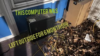 Tech Time Christmas Special - I left a computer outside for 6 months