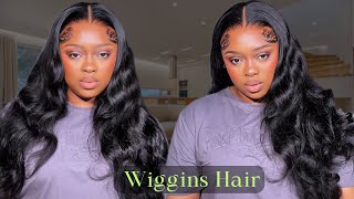 BEAUTIFUL 13x4 HD FRONTAL BODY WAVE WIG INSTALL/ BEGINNERS FRIENDLY FT WIGGINS HAIR🥰🥰🥰