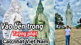 Ngôi chùa có tượng Phật Quan Âm cao nhất Việt Nam sánh ngang chùa tại Đài Loan