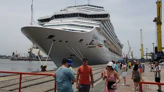 COSTA FORTUNA SIDE BY SIDE WITH COSTA FAVOLOSA CRUISE SHIP