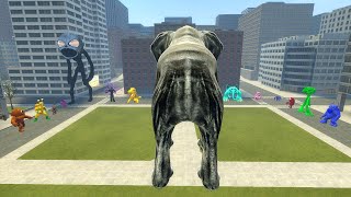 PLAYING AS MONSTER ELEPHANT ZOO NOMALY MONSTER FAMILY IN GMOD