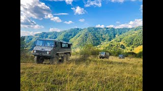 Aventura off-road 6x6 cu Pinzgauer in Muntii Maramuresului +40 746 193 003